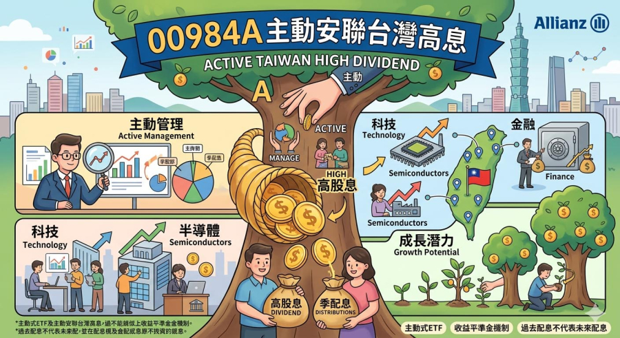 00984A 主動安聯台灣高息